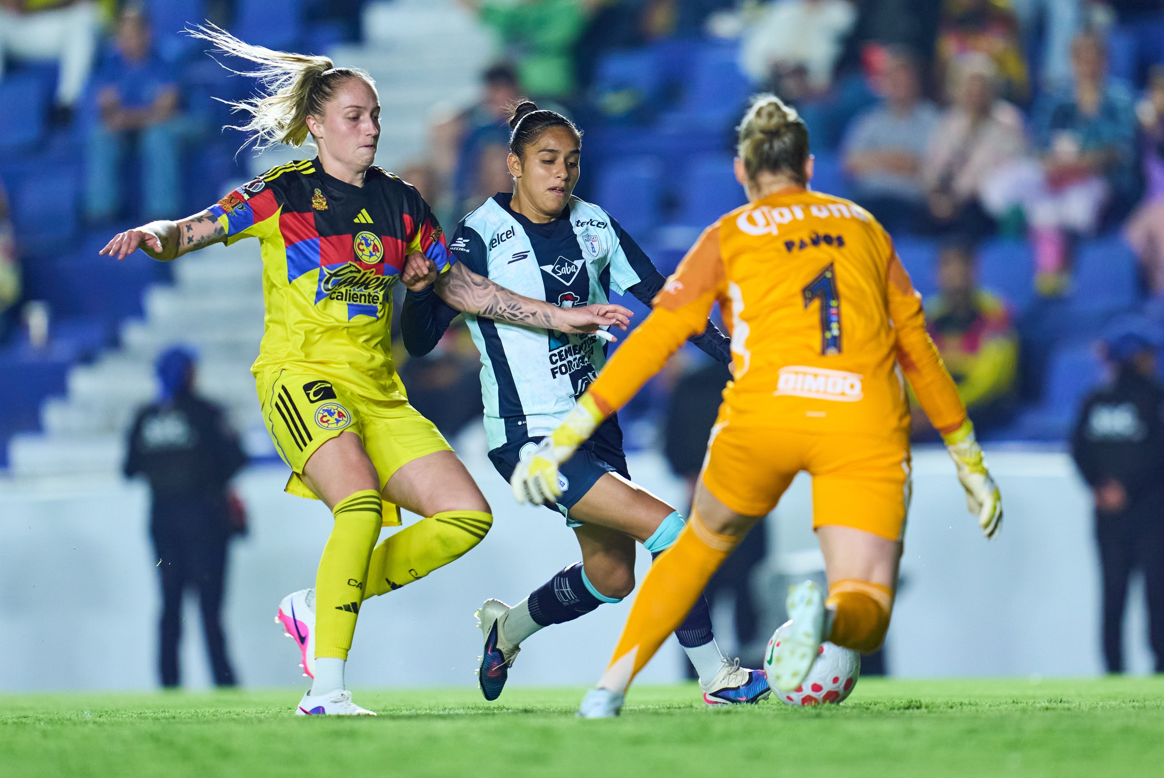 América Femenil y Pachuca ofrecieron un juego muy peleado