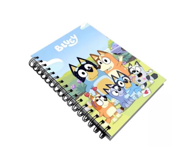 Cuadernos de Bluey en Mercado Libre