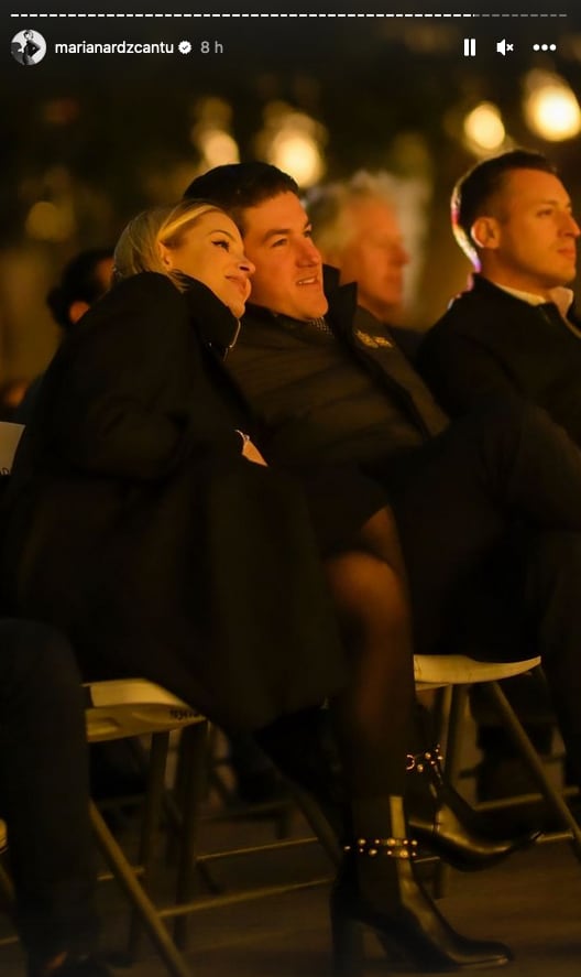 Mariana Rodríguez y Samuel García.