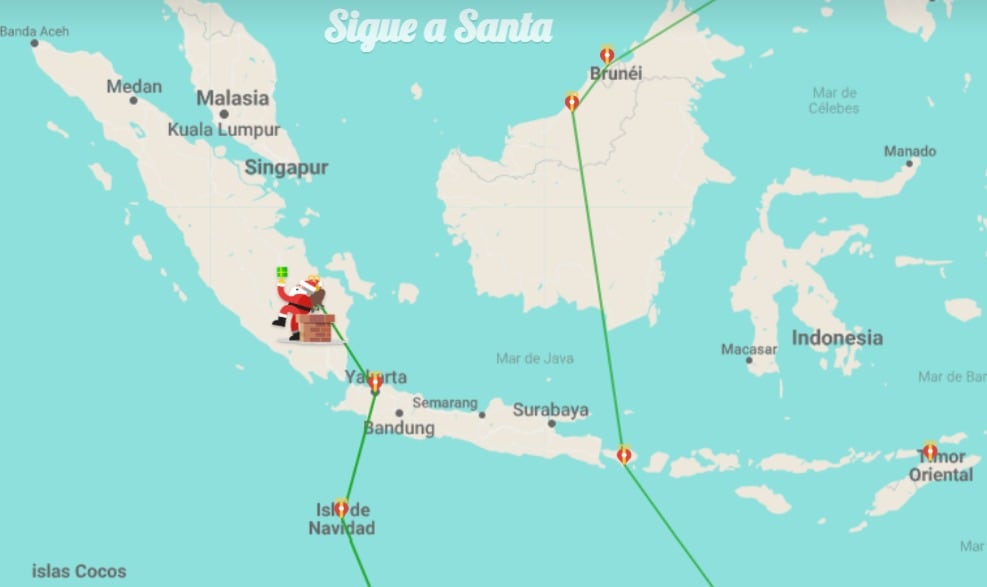 ¿A qué hora llega Santa Claus a México? Santa Tracker te muestra dónde está ahora mismo