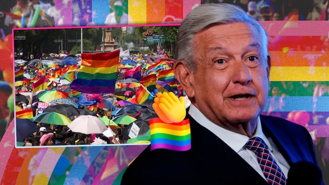AMLO destaca marcha Pride 2023 en CDMX