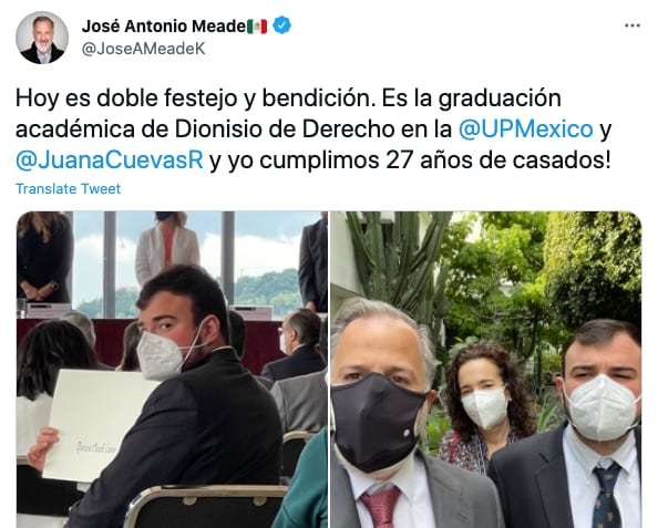 Tuit de José Antonio Meade