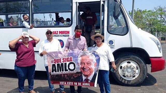 Apoyo a AMLO en Veracruz/Mar Morales
