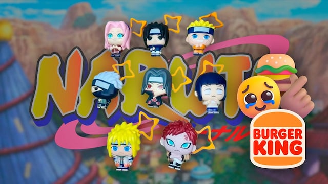 Esta es la colaboración de Naruto con Burger King