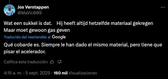 Jos Verstappen, padre de Max Verstappen
