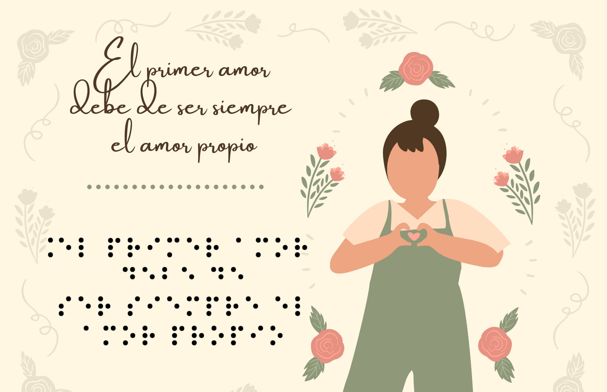 ¿Cómo felicitar en braille? 5 frases cortas y motivadoras que puedes imprimir