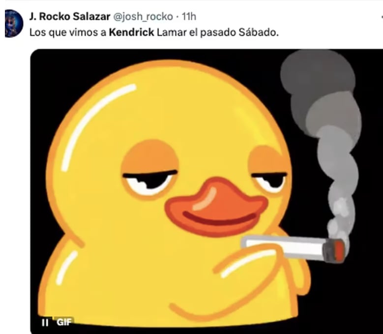 Meme de Kendrick Lamar cancelando en Tecate Pa’l Norte