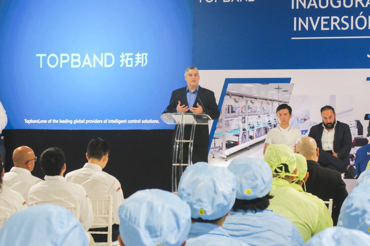 Nuevo León: Topband inauguró una planta en Ciénega de Flores