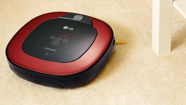 El robot doméstico Hom-Bot de LG Electronics.