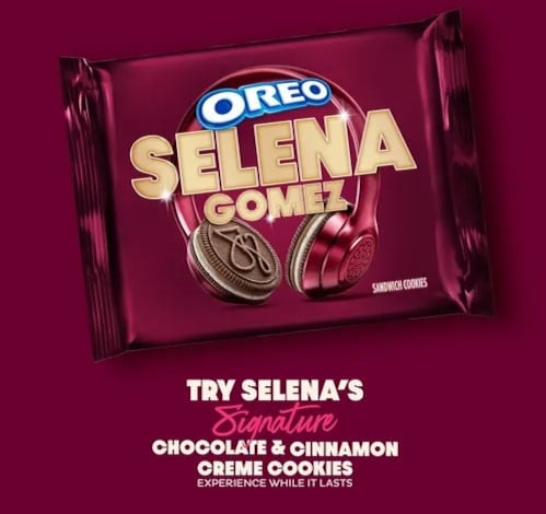 Galletas Oreo de Selena Gómez