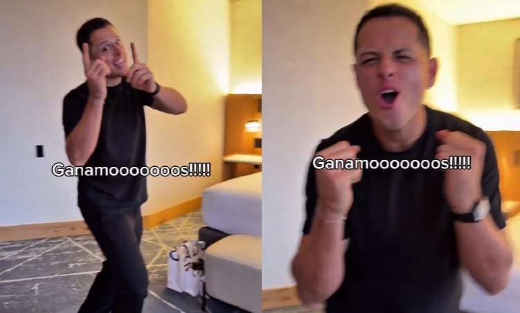 Chicharito celebra con baile la victoria de México sobre Sudáfrica en el Mundial 2026