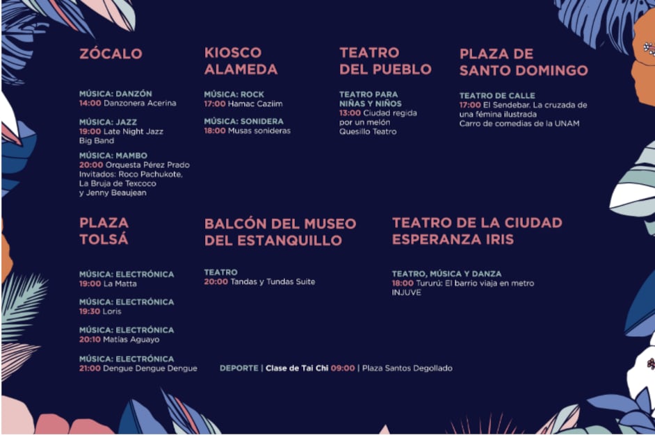 Programación: Festival de Primavera 2022