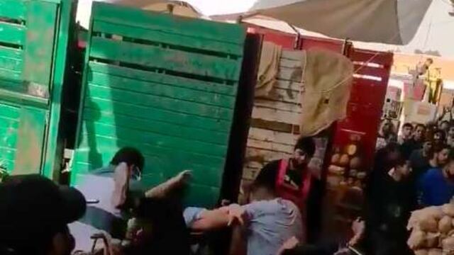 Pelea campal central abastos Toluca