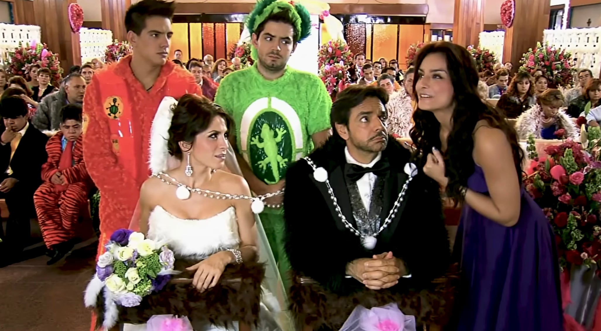 La boda peluche de Eugenio Derbez y Alessandra Rosaldo