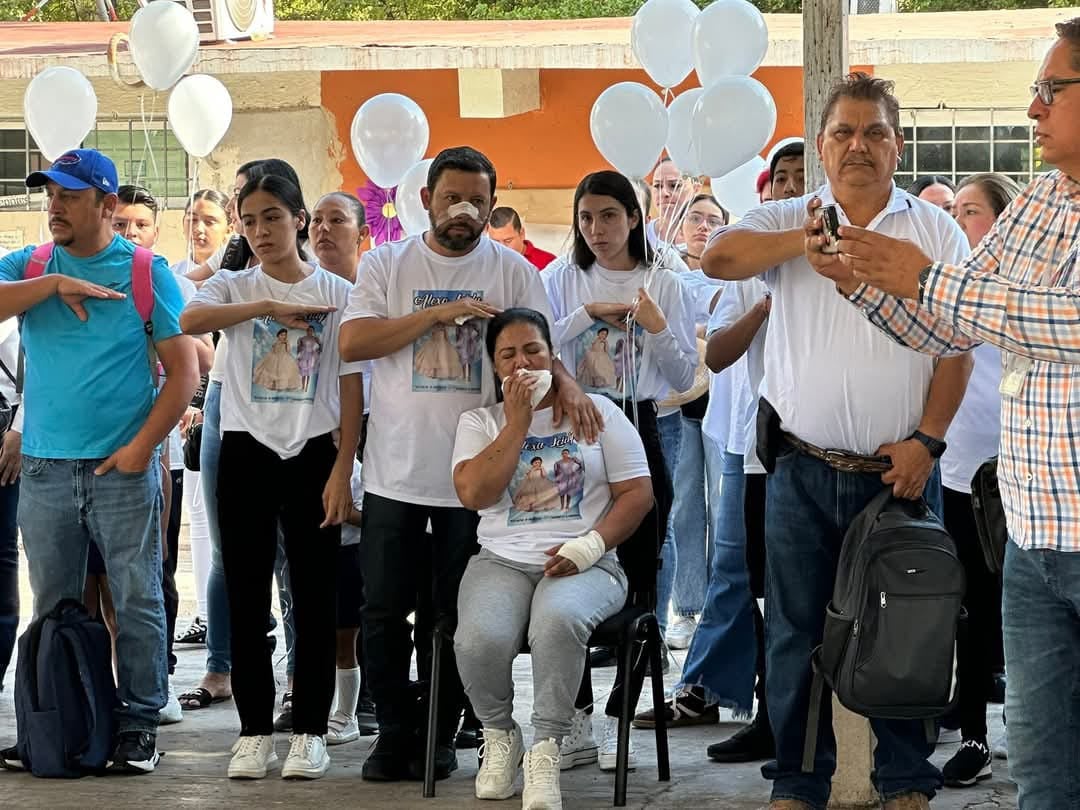 Homenaje a las niñas asesinadas en Badiraguato