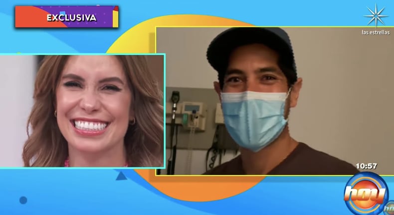 Andrea Escalona se convertirá en madre junto a su novio Marco
