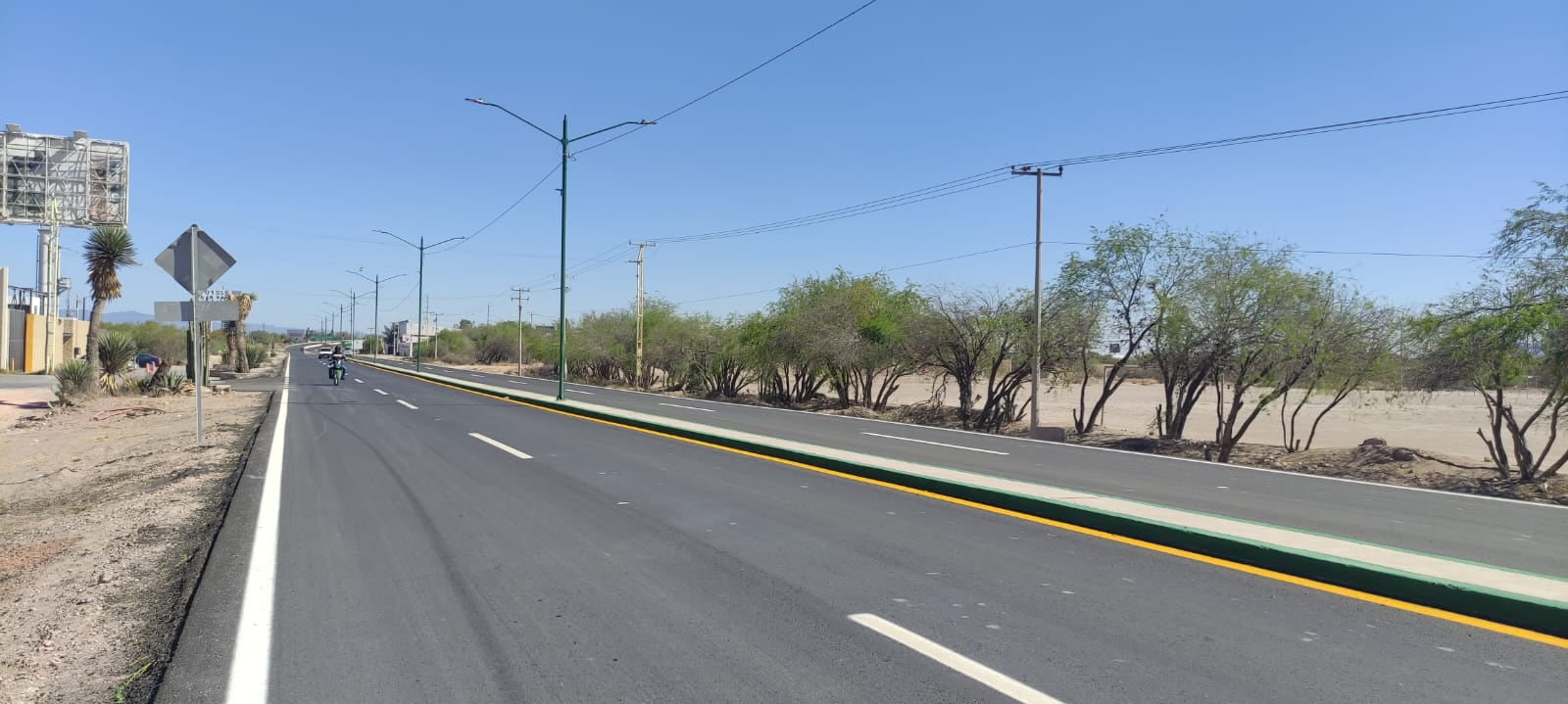 Camino al Aeropuerto de San Luis Potosí