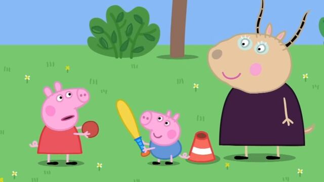 George es el mejor jugando béisbol con Peppa Pig, capítulo completo en YouTube