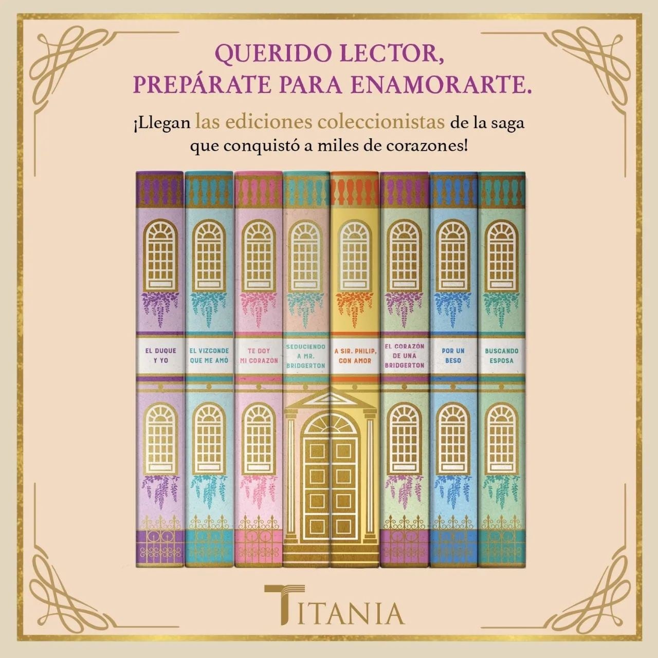 Libros de Bidgerton en español