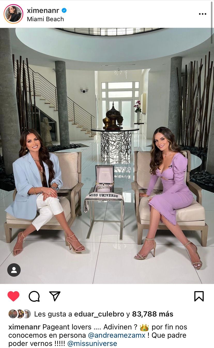 Ximena Navarrete, Andrea Meza