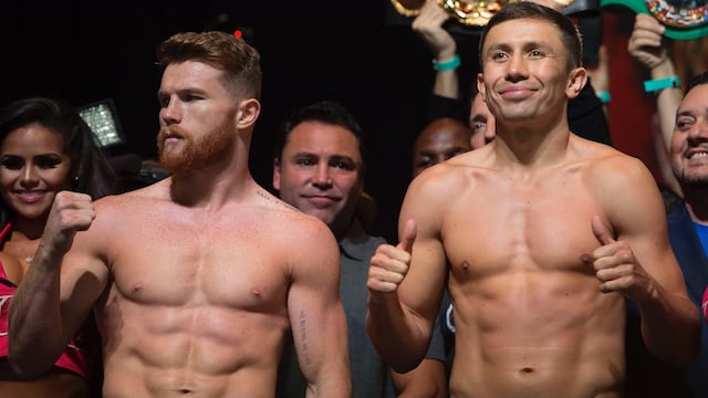 Canelo y Golovkin