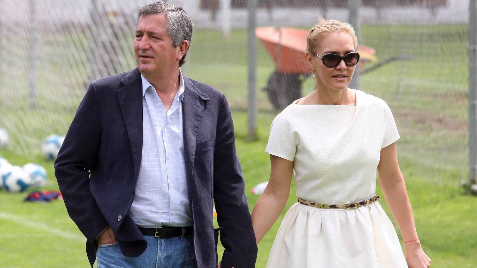 Jorge Vergara y Angélica Fuentes. Pleito.