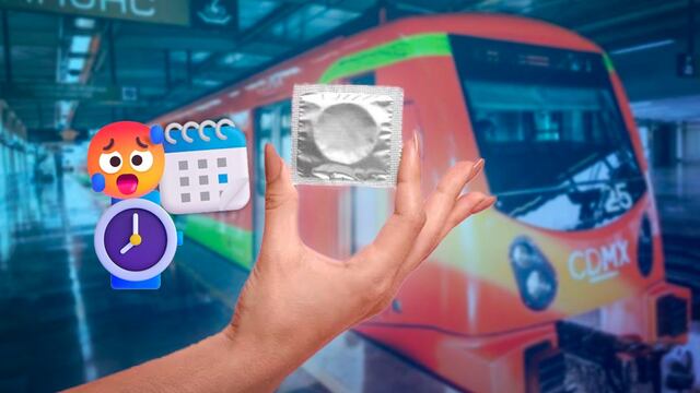 Día Internacional del Condón en el Metro CDMX