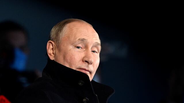El presidente Vladimir Putin, de Rusia.