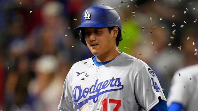 Shoei Ohtani sufrió un triple play en el partido entre Dodgers y Angels