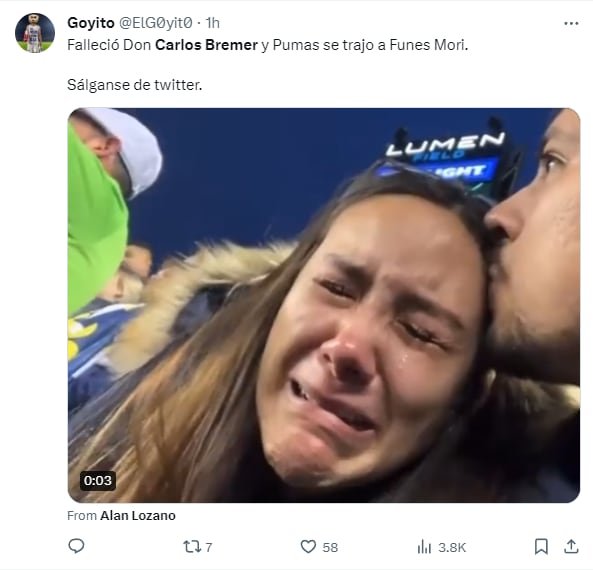 Memes por la muerte de Carlos Bremer