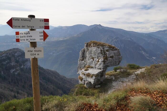 Altar Knotto, el monte donde se tomó la última selfie la pareja de Italia