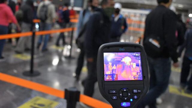 Cámara termográfica.