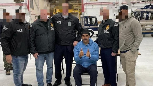 Nicolás Maduro tras su captura