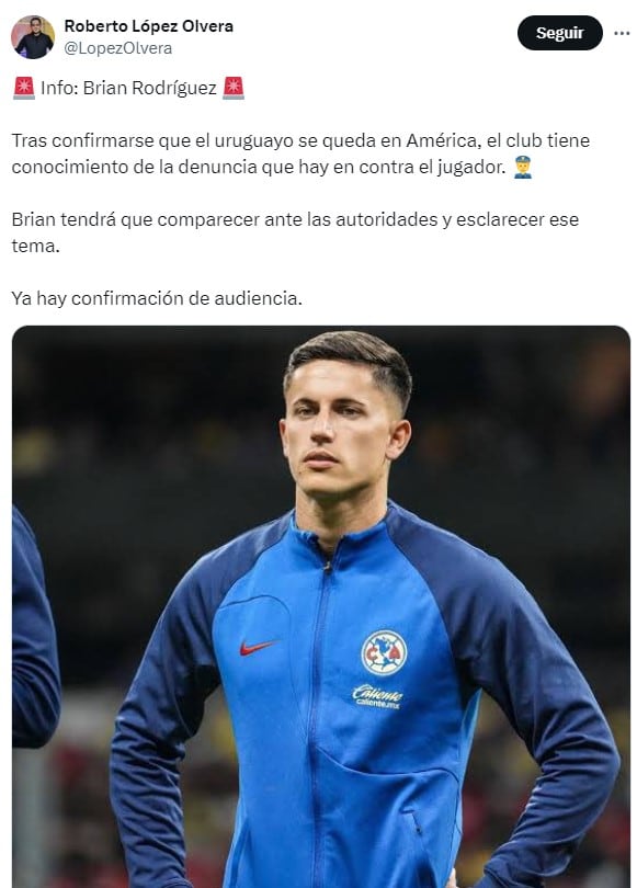 Tweet de Roberto López Olvera