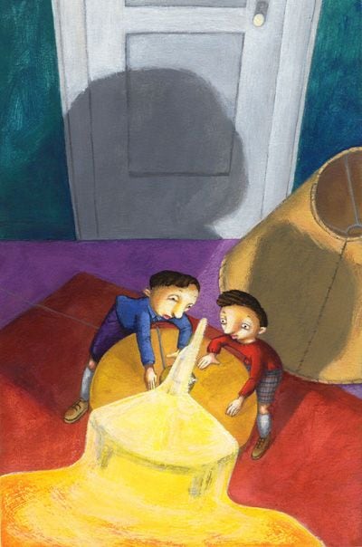 Ilustración del libro 'La luz es como el agua'
