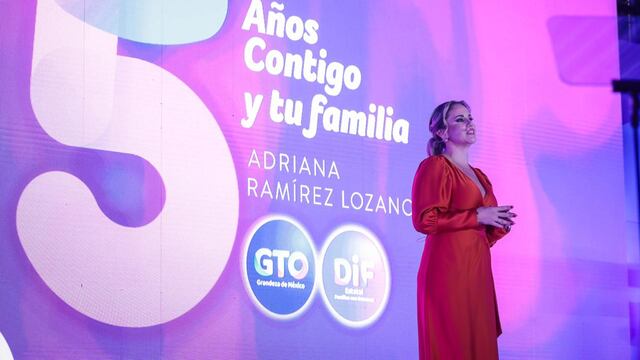 Adriana Ramírez Lozano, presidenta del DIF Guanajuato