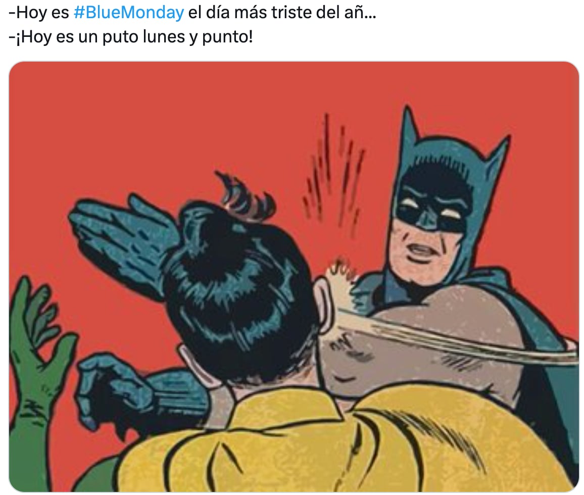 Este 15 de enero es el Blue Monday y ya desató los mejores memes