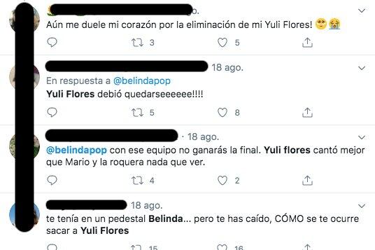 Yuli Flores sale de La Voz Azteca