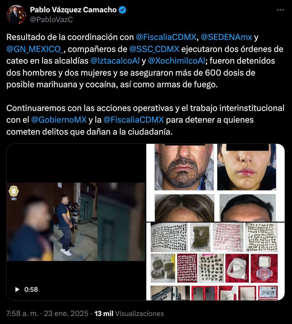 Pablo Vázquez Camacho en X