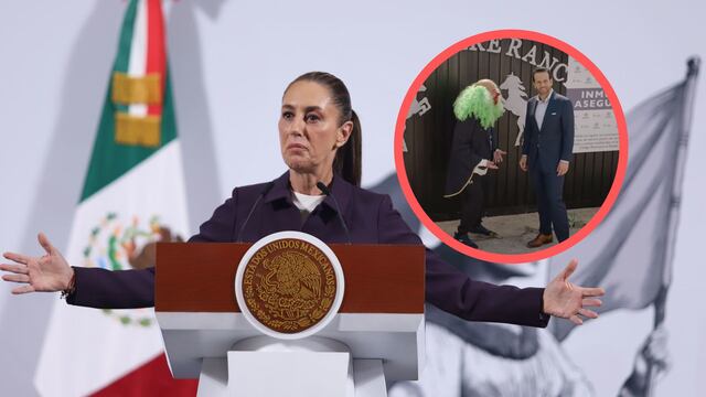 Claudia Sheinbaum tunde a Loret y Brozo por recrear el rancho Izaguirre del CJNG
