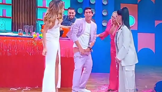 Mauricio Garza muestra su ropa interior en la post gala de La Casa de los Famosos México 2024