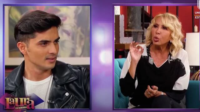 Christian Estrada y Laura Bozzo