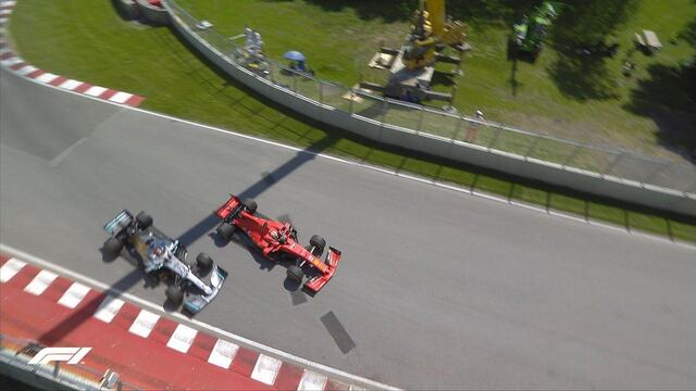 Vettel fue sancionado por una maniobra peligrosa sobre Hamilton