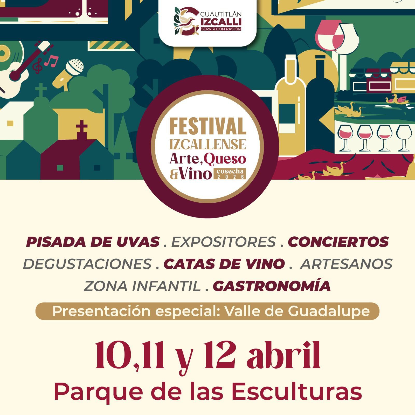 Sabino encabezará festival gratuito en Cuautitlán Izcalli