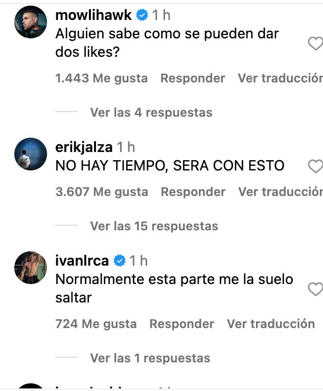 Los comentarios de la foto tanga de TheGrefg y Karely Ruiz