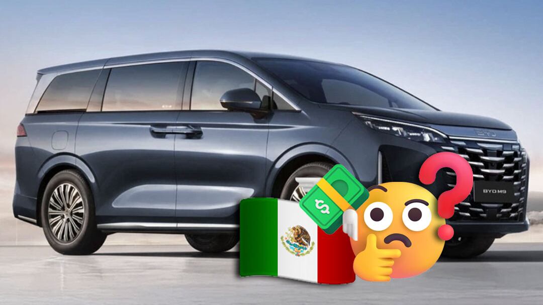 BYD M9 2026: Precio en México posible para la mini van híbrida más innovadora