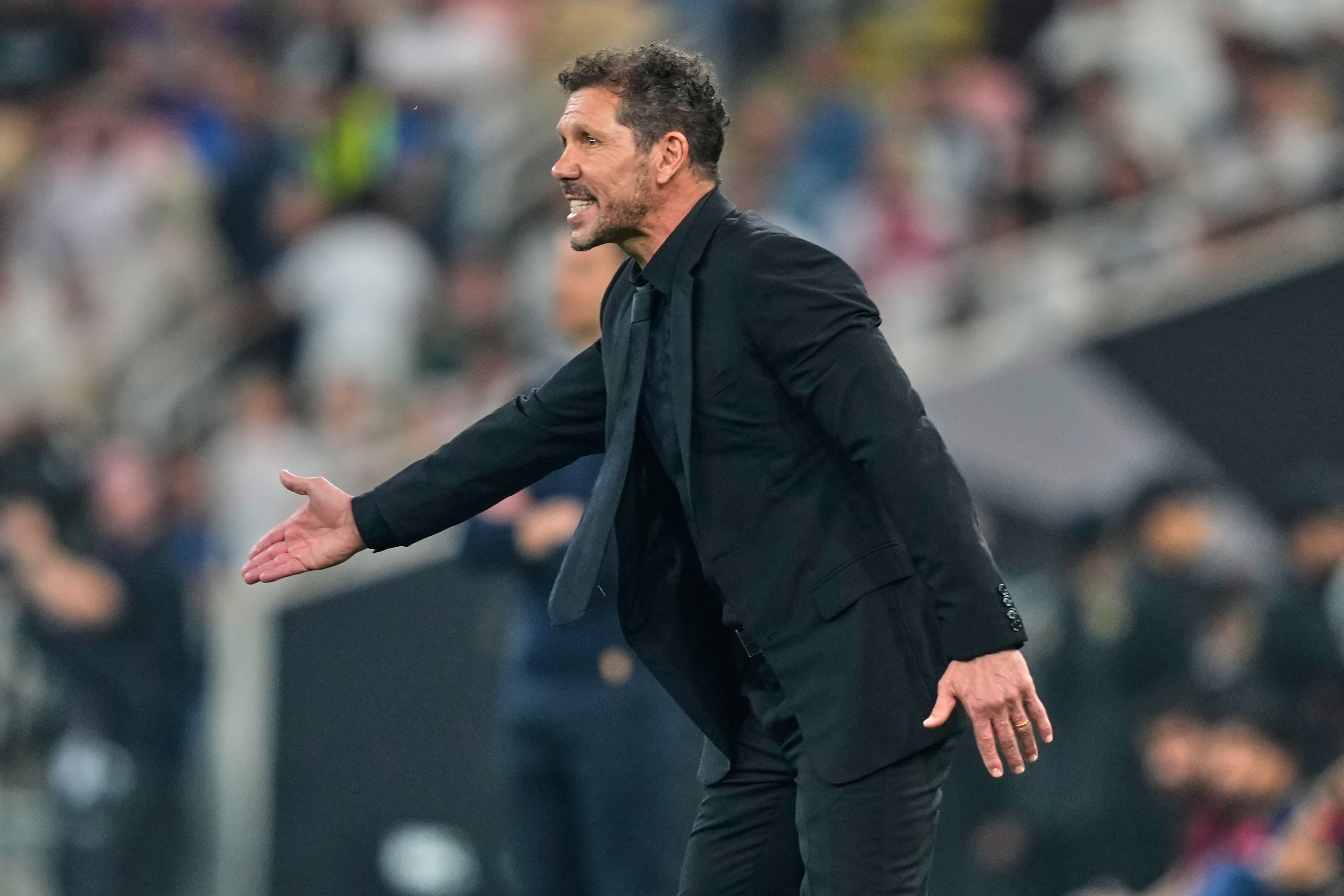 Diego Simeone, director técnico del Atlético de Madrid.