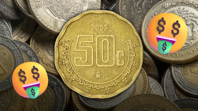 Esta moneda viejita de 50 centavos vale 850 mil pesos por estas razones