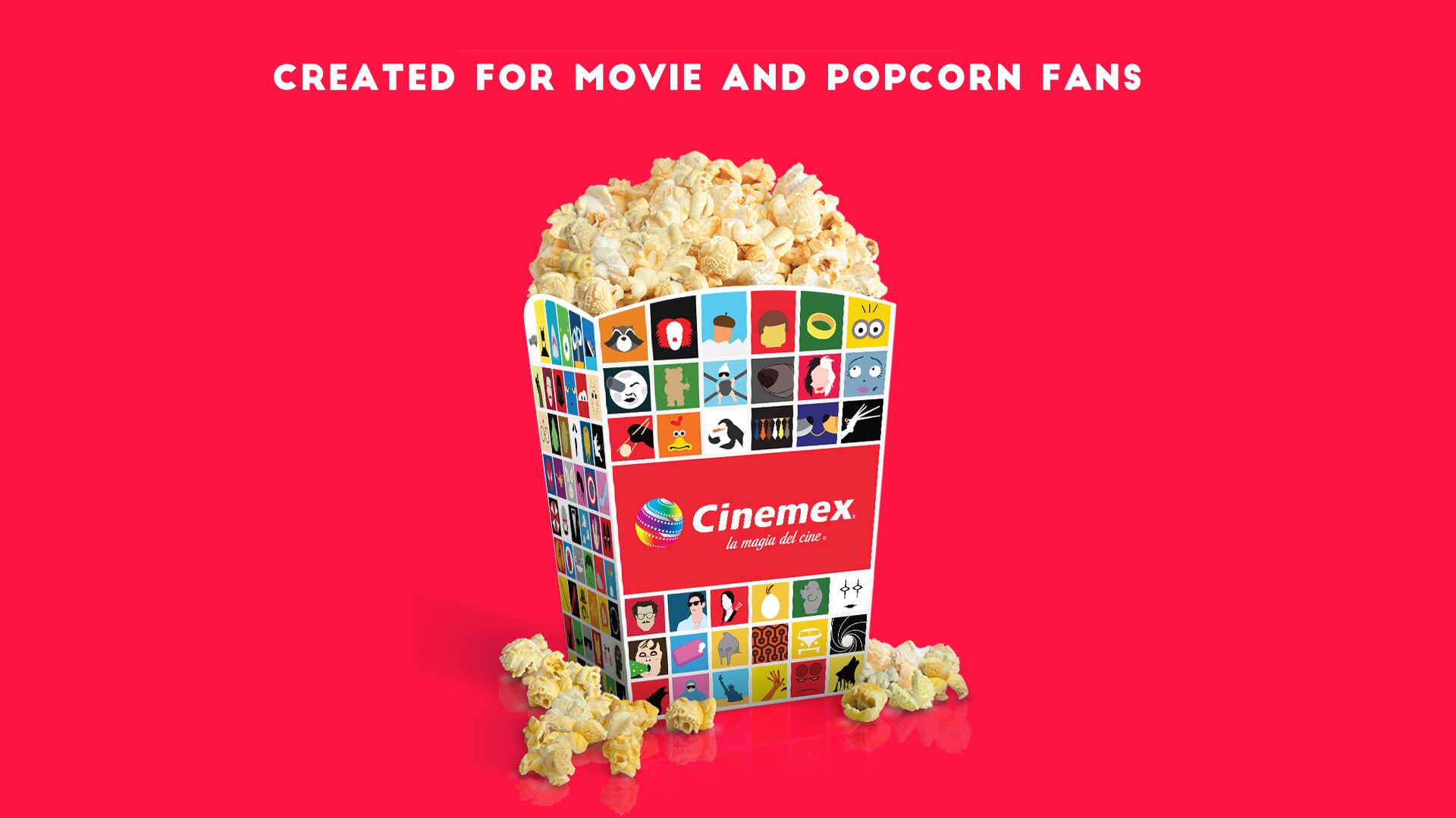 Palomitas en Cinemex