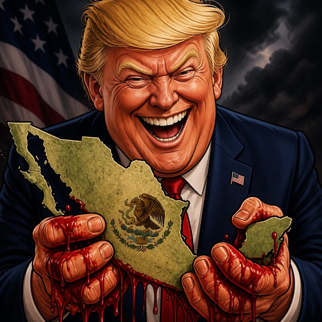 El caso de Rocha Moya, de la doctrina Monroe al gandallismo político trumpiano